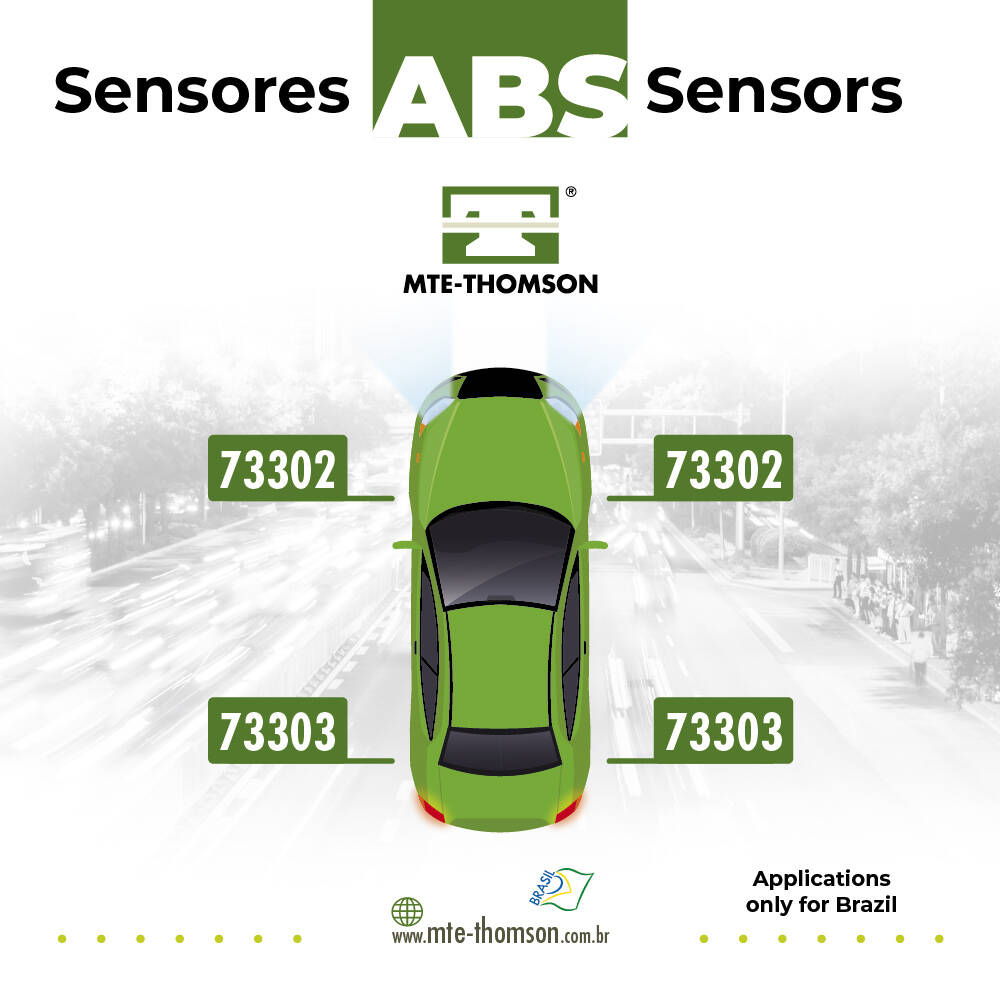 73302 - SENSOR DE VELOCIDADE DA RODA - ABS - CatE (MTE-THOMSON)