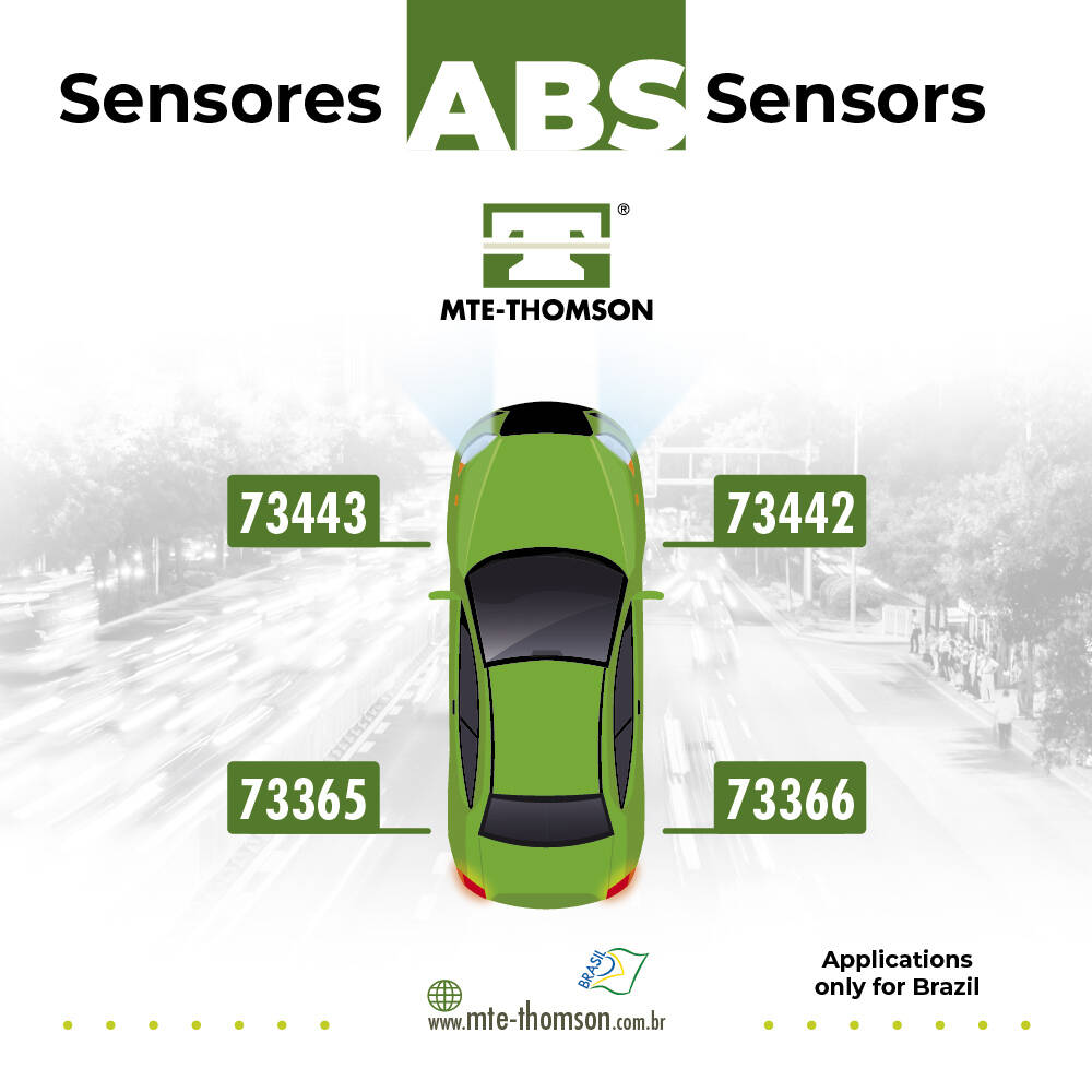 73366 - SENSOR DE VELOCIDADE DA RODA - ABS - CatE (MTE-THOMSON)